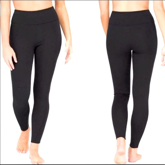 SPANX Pants - Spanx Assets Ponte Knit Leggings Black Medium